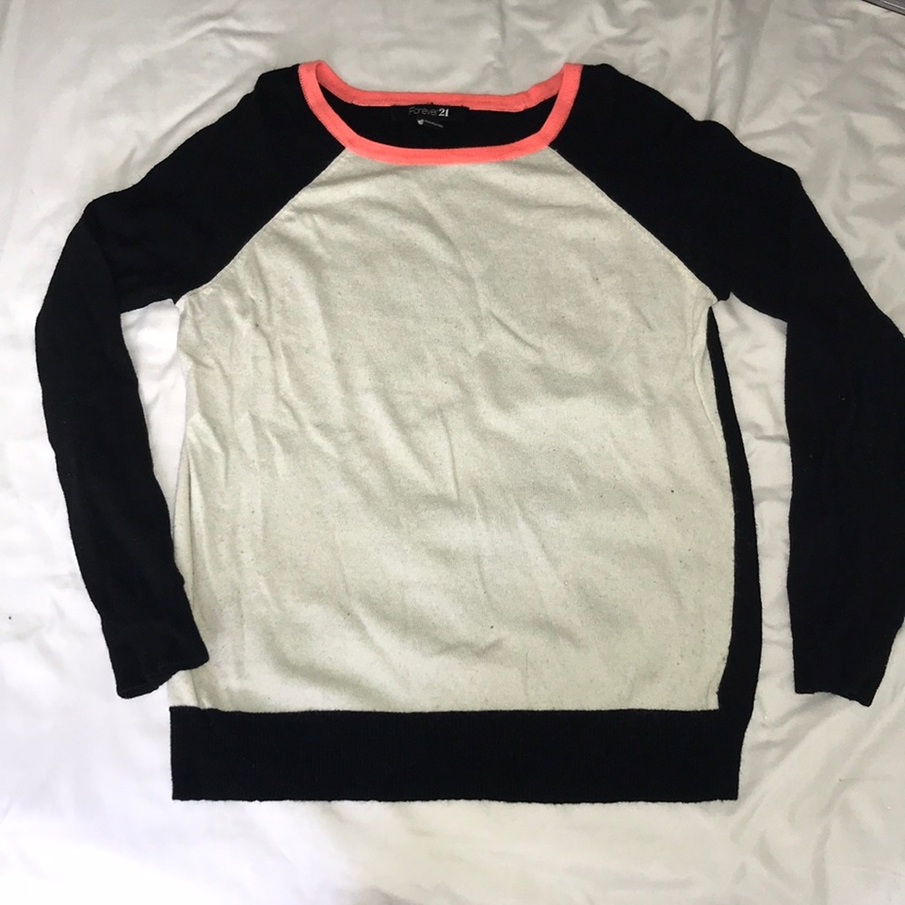 Color-block Raglan Sweater